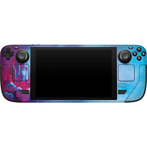 Disney Snow White Enchanted Forest Silhouette Steam Deck Handheld Gaming Computer Skin
